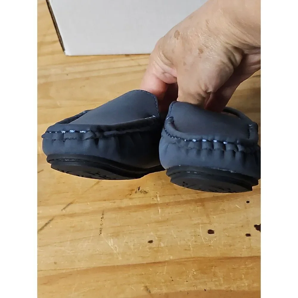 Touch Kids Unisex‎ Toddler Leather Loafers Slip-On Flats Moccasin EU 23 US 7